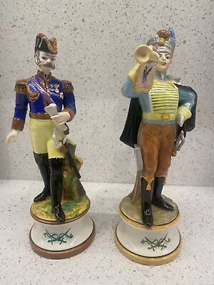 £96.86 • Buy Collectible Porcelain Figurines; Soldier/ Guard  Statue; Made In Italy