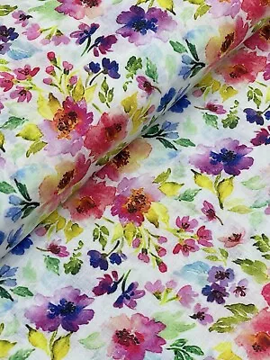 ✅New✅ Soft Touch Cotton Lawn Blend Dress Fabric Skirts  Wraps D2 • £5.95