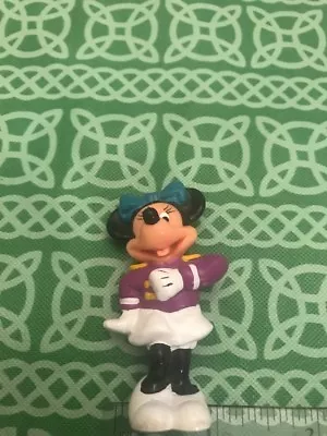 Disney Minnie Mouse Purple Suit Cheerleader Vinly Figure Toy FREE SHIPPING • $6.95