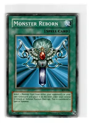 Yu-Gi-Oh! Monster Reborn Common SDY-030 Moderately Played Unlimited • $2.04