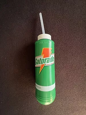 Gatorade Squirt Squeeze Long Straw Water Bottle Vintage • $39.99