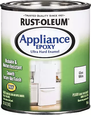 Rustoleum 241168 Quart White Appliance Epoxy Paint • $44.98