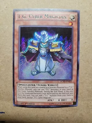 Yu-Gi-Oh - T.G. Cyber Magician 1st Edition Secret Rare LC5D-EN205 - LP Holo • $3.29