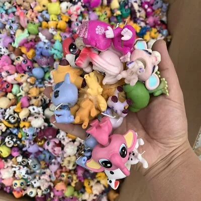 £14.39 • Buy Lot 10 Rare Big Littlest Pet Shop LPS Cat Giraffe Elephant Dog Figure Toy Gifts