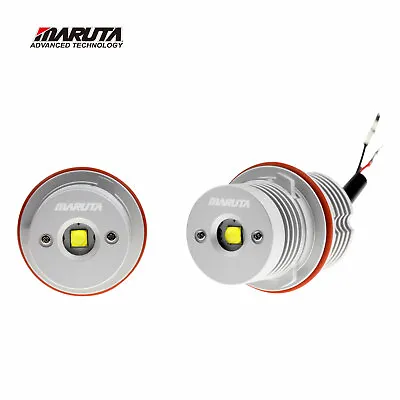 MTEC / MARUTA Ultimate Version 4.0 LED ANGEL EYE BULBS For BMW E60 E61 E87 X3 • $134