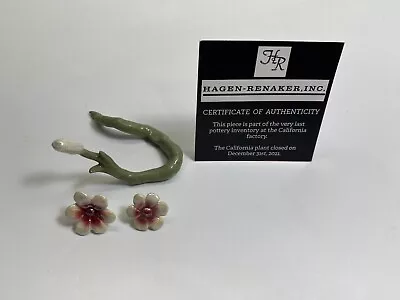 Hagen Renaker #39 3128 Hummingbird Vine Flowers NOS Last Factory Stock Free Ship • $9.99