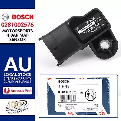 Oem Genuine Bosch 0281002576 Motorsports 4 Bar Map Sensor For Turbo Custom Boost • $57.29