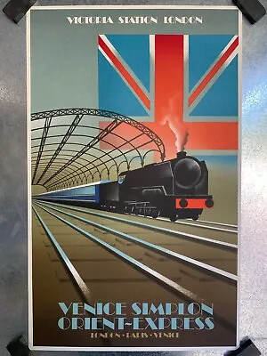 Small Original Venice Simplon Orient Express Print • $100