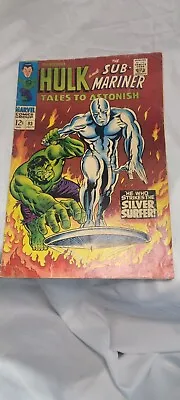 $75 • Buy Tales To Astonish 93 Silver Surfer Vs Hulk Classic Cover