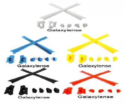 Galaxy Earsock & Nose Pad For Oakley Flak Jacket Black&Blue&Red&Yellow&White • $22.48