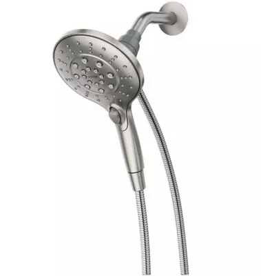 Moen 26112EPSRN Spot Resist Showerhead 6-function Brush Nickel Magnetic Dock • $49.95