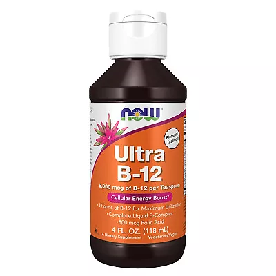 NOW FOODS Ultra B-12 Liquid - 4 Oz. • $12.51