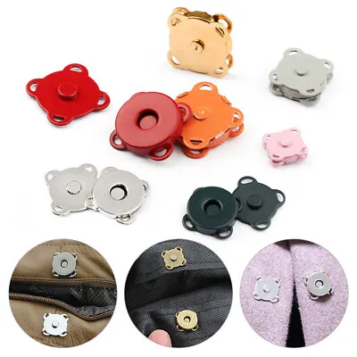 Magnetic Buttons Snap Fasteners Clasp For Handbag Purses Leather Handbag Sewing • $2.80