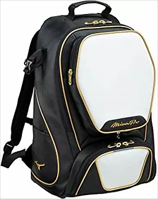 Mizuno Pro Baseball MP Backpack 40L Synthetic Leather Navy Black White 1fjd1000 • $193.99