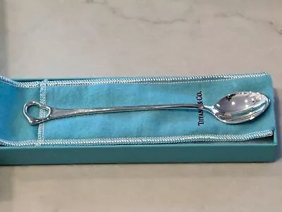 Tiffany & Co. Sterling Silver Elsa Peretti Open Heart Baby Feeding Spoon NIB • $100