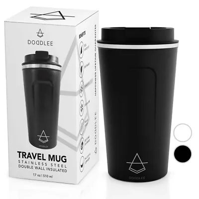 £7.99 • Buy Doddlee Reusable Food Grade Stainless Steel Double Wall Insulated Coffee Mug