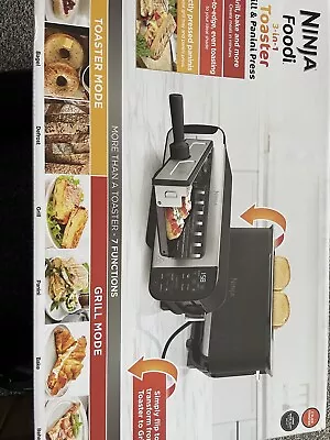£85 • Buy Toaster, Grill & Panini Press, Ninja Foodi 3-IN-1 Toasties, Croissants, Bagels