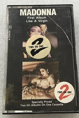 MADONNA Cassette Rare First Album Like A Virgin AUSTRALIAN EDITION 80s Pop Music • $32.11