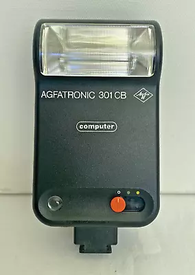 Vintage Agfatronic 301CB Flash Unit Hotshoe Working • $50
