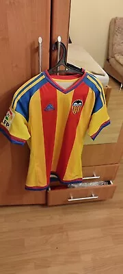 Adidas Valencia CF Away Football Soccer Jersey 2015/16 Men S • £32.40