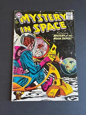 Mystery In Space #46 - Mystery Of The Moon Sniper (DC 1958) VG/VG+ • $37.83