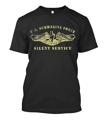 BEST TO BUY Dark US Navy Submarine Veteran Silent Service Vintage Retro T-Shirtt • $17.85