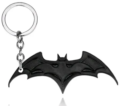 Dc Comics Batman And Robin Movie Symbol Emblem Keychain Black NEW USA Seller!!! • $4.19