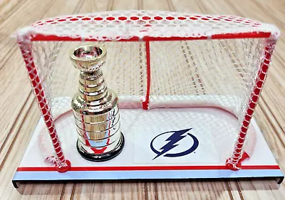 Tampa Bay Lightning NHL Stanley Cup Hockey Goalie Net Mini Replica Championship • $23.69