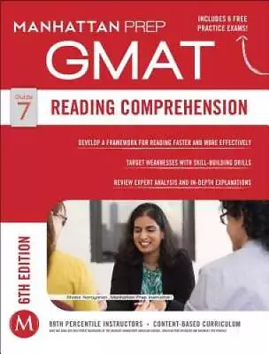 GMAT Reading Comprehension (Manhattan Prep GMAT Strategy Guides) - GOOD • $3.76