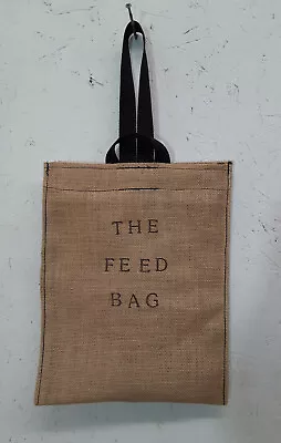 Burlap Horse Feed Bag Approx 10 X 14  And Can Have Many Uses.  • $6.75