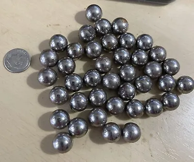 40 Count Lot Of 1/2  Inch Steel Bearing Balls • $11.99
