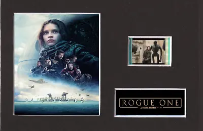 £5.99 • Buy Star Wars Rogue One Replica 35mm Mounted Film Cell Display 6 X 4