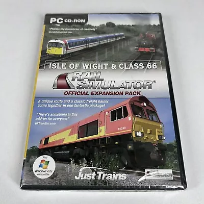Isle Of Wight & Class 66 Expansion Pack For Railwork Rail Simulator  PC Game New • £14.99