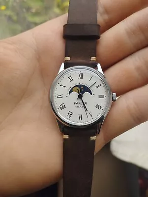 £90 • Buy Raketa Moon Phase Quartz Watch