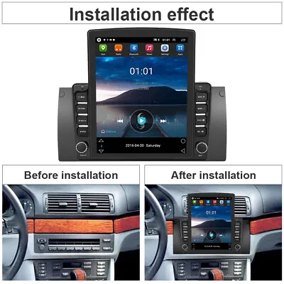 For BMW E38 E39 E53 X5 9.7INCH Android 13 Carplay Car Stereo GPS Navi Wifi Radio • $184.99