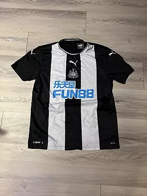 Newcastle United FC 2021/22 Home Jersey Puma “Fun 88” Men’s Large • $29.99