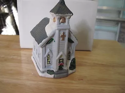 Cobblestone Corners Christmas Village Church Vintage • $13.99