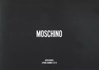 MOSCHINO Spring 2019 Accessories Collection LOOKBOOK Shoes Heels Teddy Bear Bags • $30