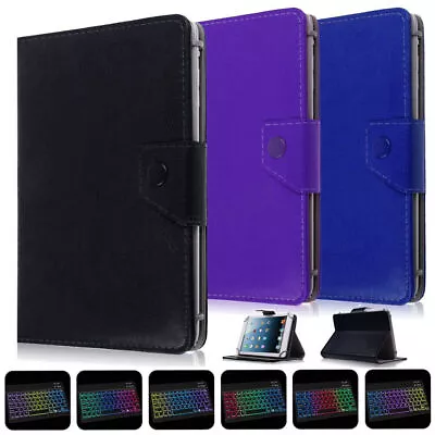 For Samsung Galaxy Tab S9/FE/A9 Plus/A8 Backlit Keyboard Mouse Universal Case • $41.99