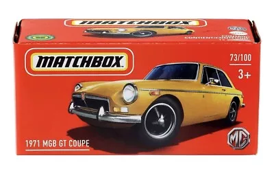 Matchbox Power Grabs 1971 MGB GT Coupe Diecast Car • $8.99