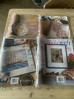 Needlecraft Magazines 4 Issues 25 27 28 29 Year 1993 Projects Patterns. Free P • £6