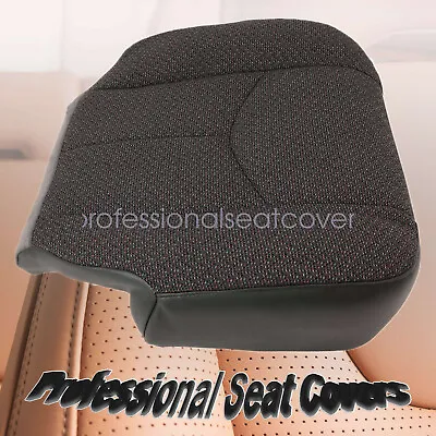 For 03-07 Chevy Silverado GMC Sierra Driver Bottom Cloth Seat Cover Gray 69C 69D • $21.85