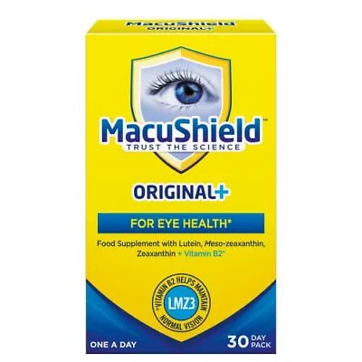 MacuShield Gold Food Supplement For Eye Health - 30 Capsules For 30 Days(Fresh) • £13.76