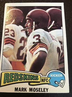 1975 Topps #364 Mark Moseley Redskins 500269 • $0.99