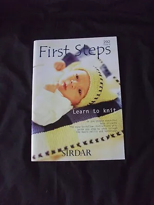 Sirdar - First Steps 292 Baby - Learn To Knit -   Knitting Patterns • £4