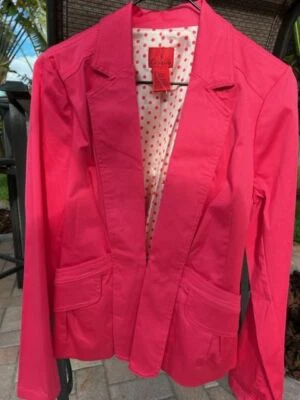$30 • Buy V Cristina Coral/Fuchsia Blazer
