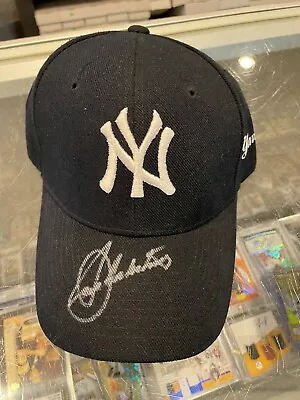 £330.39 • Buy Seve Ballesteros Pga Golf Legend Signed New York Yankees Cap Jsa Authentic