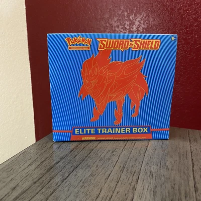 $69.99 • Buy NEW SEALED Pokemon Zacian Sword And Shield ETB Elite Trainer Box