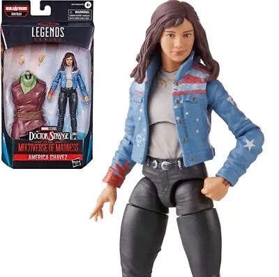 America Chavez Marvel Legends Dr. Strange 2nd Series 6-Inch Action Figure • $22.78