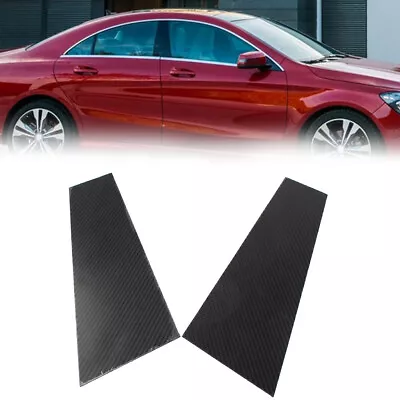 Car Exterior Door Window B Pillar Post Cover Trim For Mercedes-Benz CLA Class • $34.05